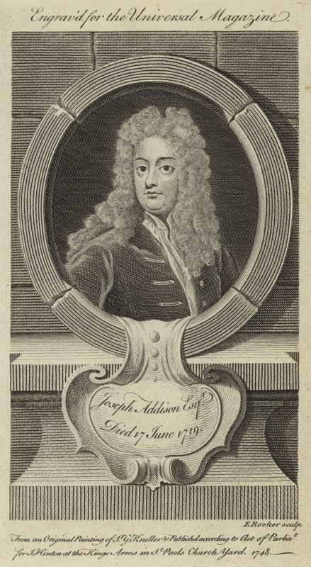 Joseph Addison, Esquire von Godfrey Kneller