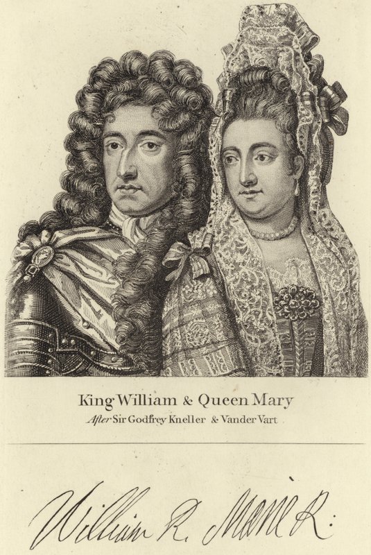 König Wilhelm und Königin Maria von Godfrey Kneller