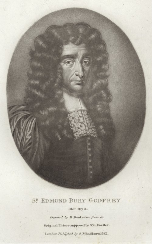 Sir Edmond Bury Godfrey von Godfrey Kneller