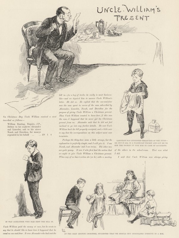 Onkel Williams Geschenk, von Barry Pain von Gordon Frederick Browne