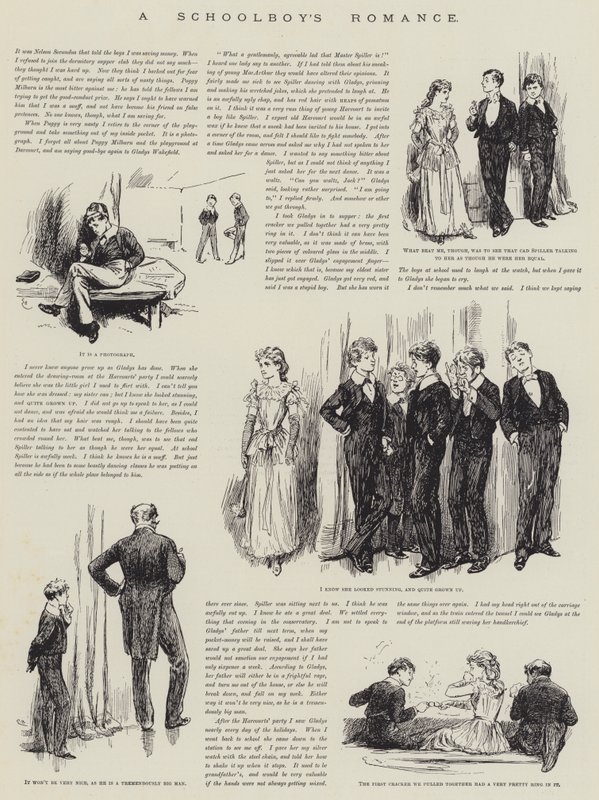 Die Romanze eines Schuljungen von Gordon Frederick Browne
