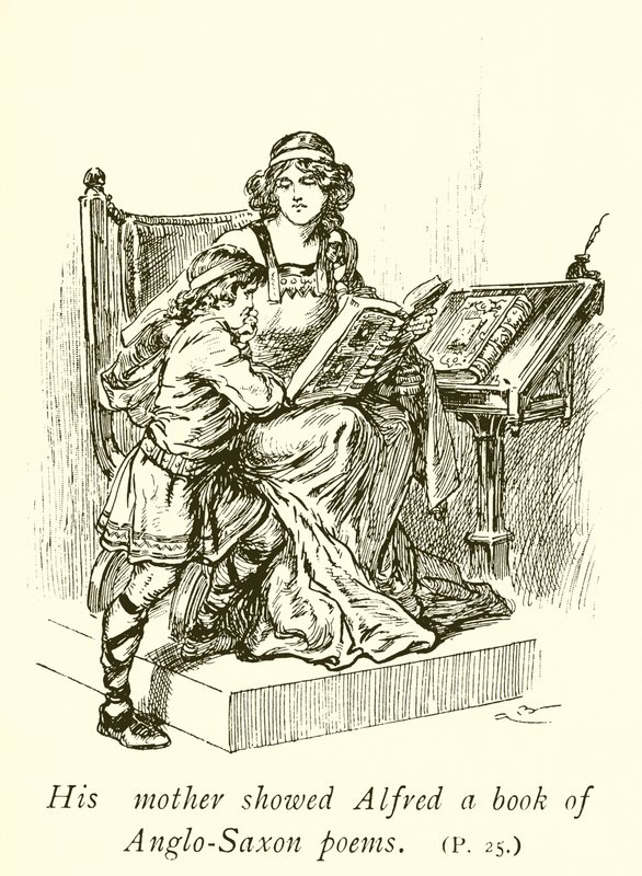 Alfred lernt lesen von Gordon Frederick Browne