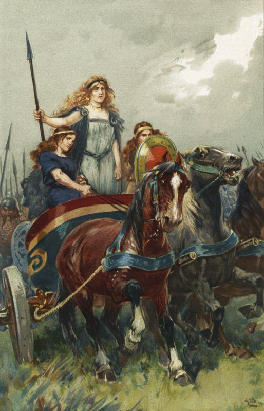 Königin Boudicca von Gordon Frederick Browne