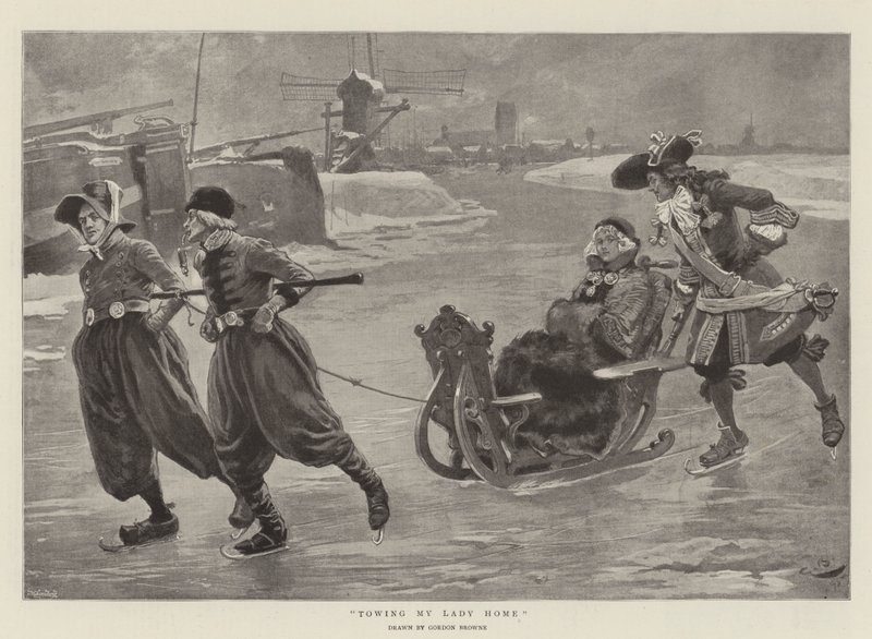 Mein Fräulein nach Hause schleppen von Gordon Frederick Browne