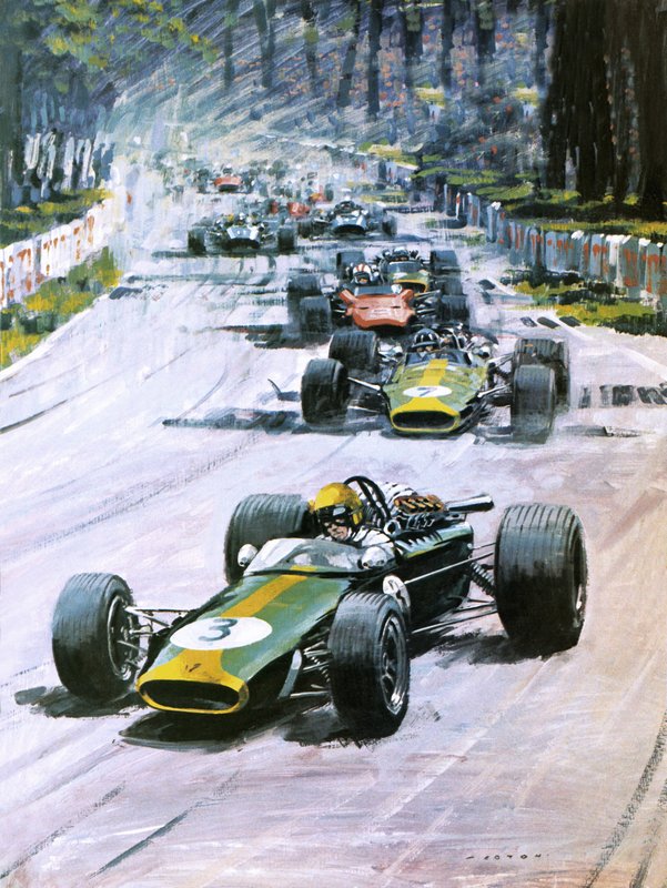 Französischer Grand Prix 1967 von Graham Coton