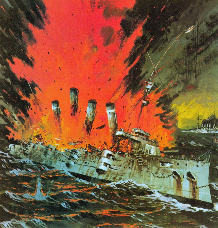 Katastrophe vor Coronel von Graham Coton