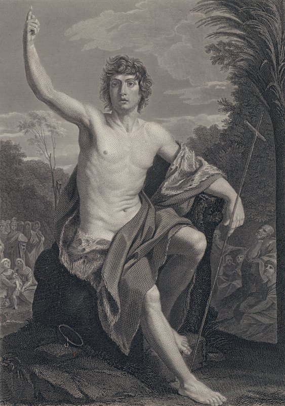Johannes der Täufer von Guido after Reni