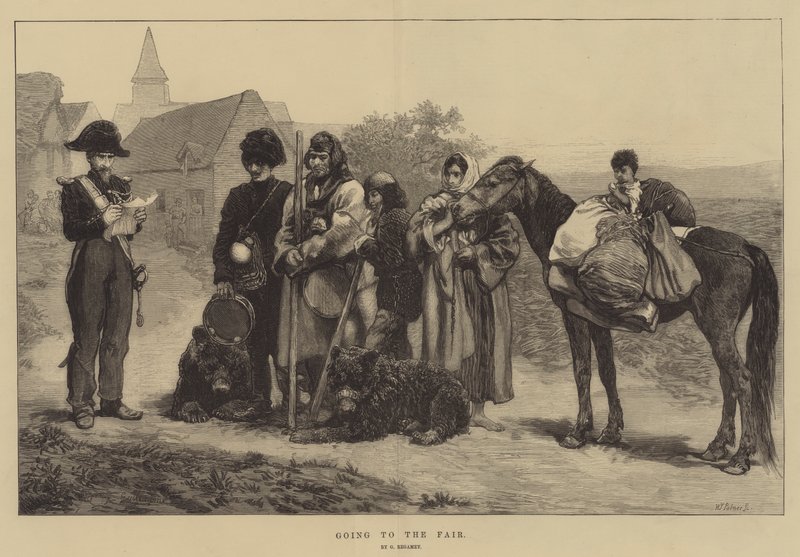 Zum Jahrmarkt gehen von Guillaume Regamey