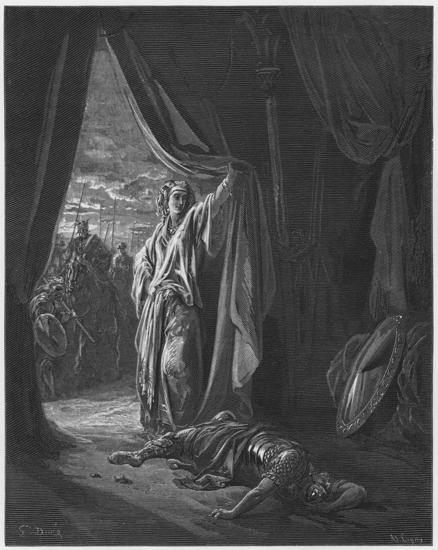 Jael und Sisera von Gustave Dore