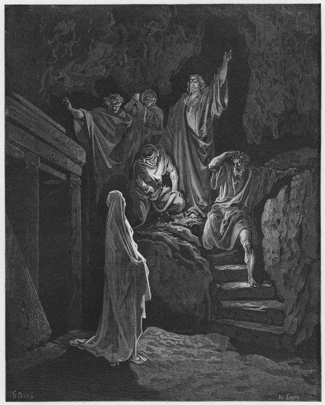 Auferstehung des Lazarus von Gustave Dore