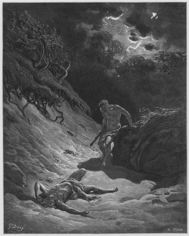 Der Tod von Abel von Gustave Dore