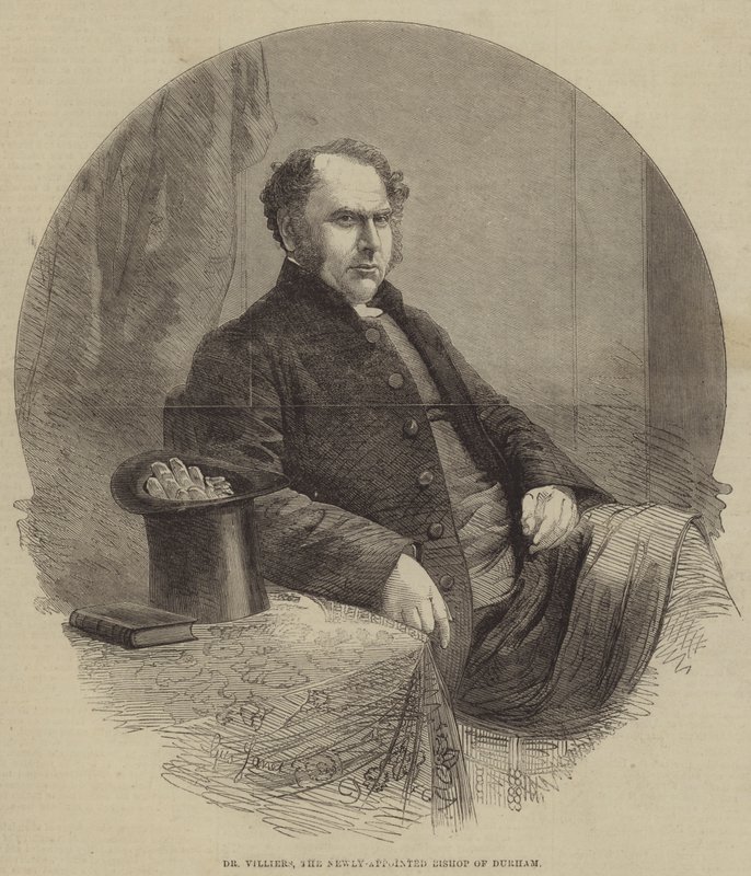 Dr. Villiers, der neu ernannte Bischof von Durham von Gustave Janet