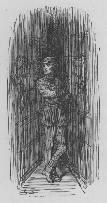 Gefängniswärter von Gustave after Dore