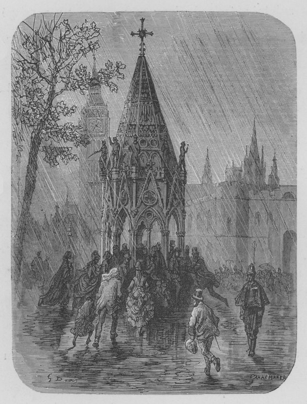 Es regnet von Gustave after Dore