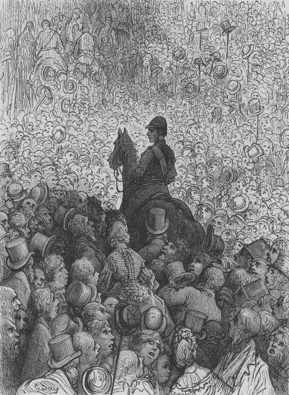 Das Derby, Der Sieger von Gustave after Dore