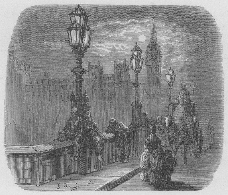 Der Lime-House-Dock von Gustave after Dore
