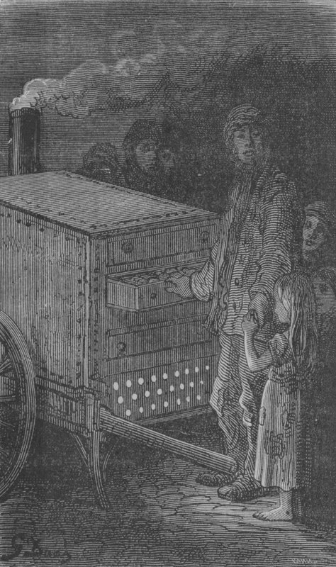 Der Kartoffelverkäufer von Gustave after Dore