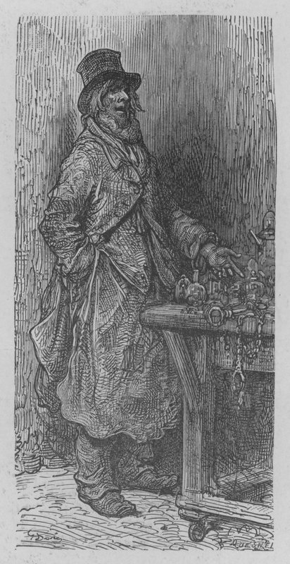 Der Schlosshändler von Gustave after Dore
