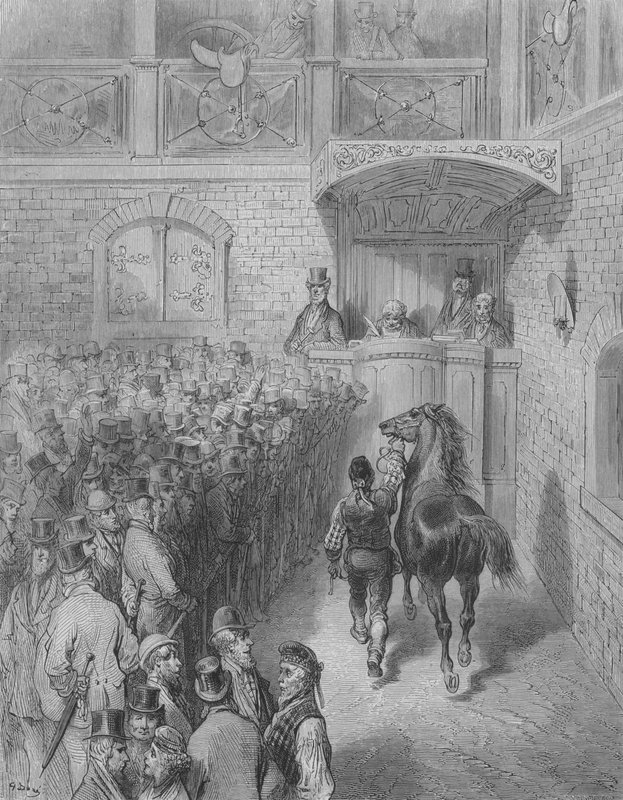 Der Tattersall von Gustave after Dore