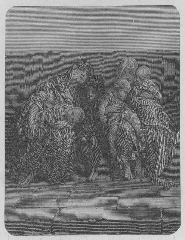 Mütter und Kinder von Gustave after Dore