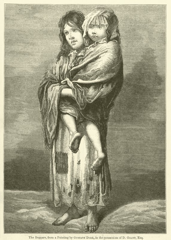 Die Bettler von Gustave after Dore