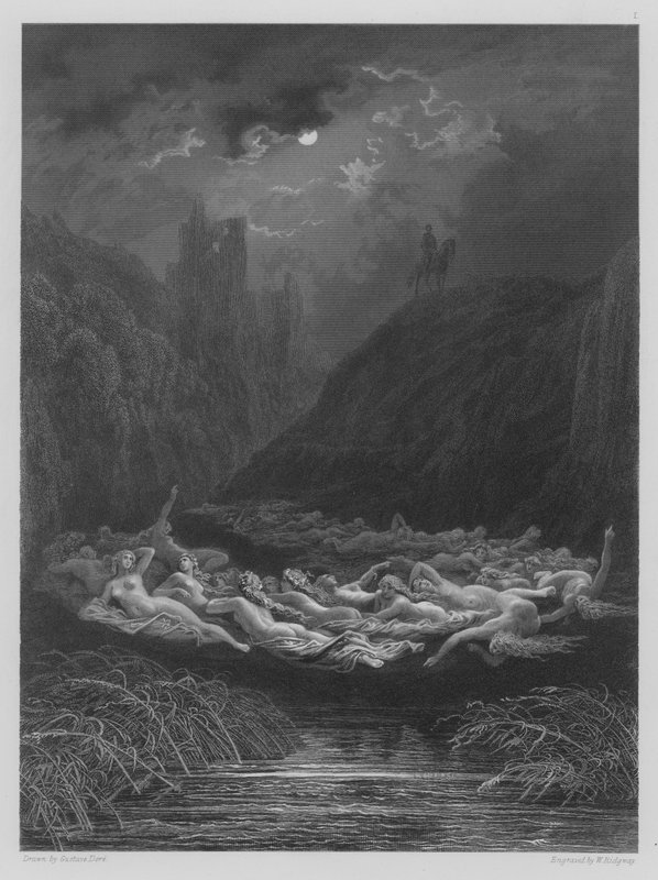 Der Feenring von Gustave after Dore