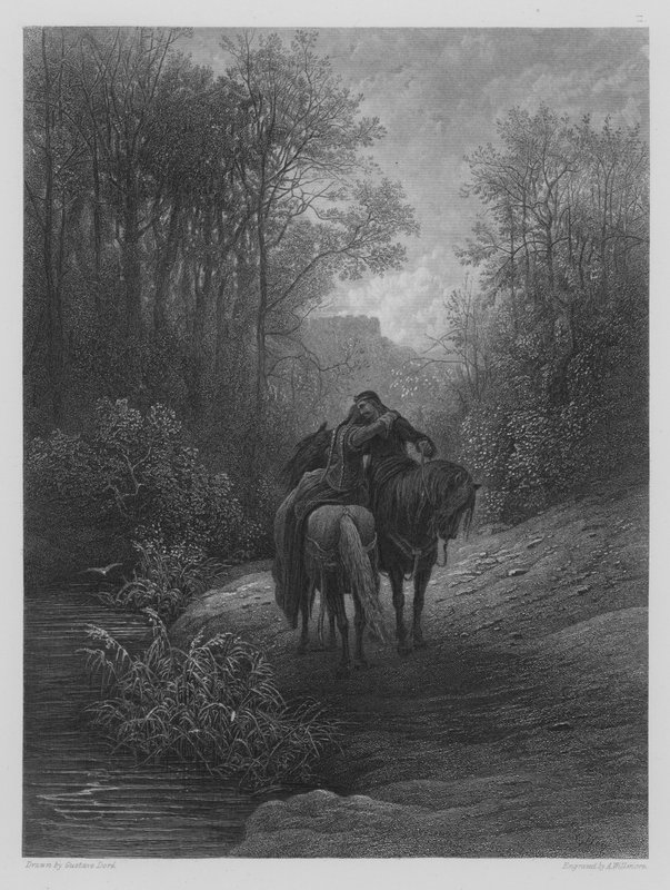 Der Abschied von Gustave after Dore
