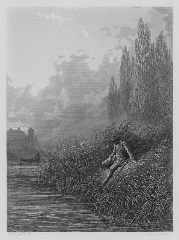 Das Bedauern von Lancelot von Gustave after Dore
