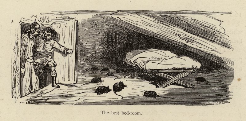 Das beste Schlafzimmer von Gustave after Dore