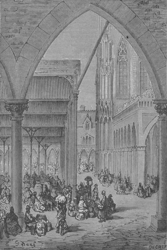 Ein neuer Markt von Gustave after Dore