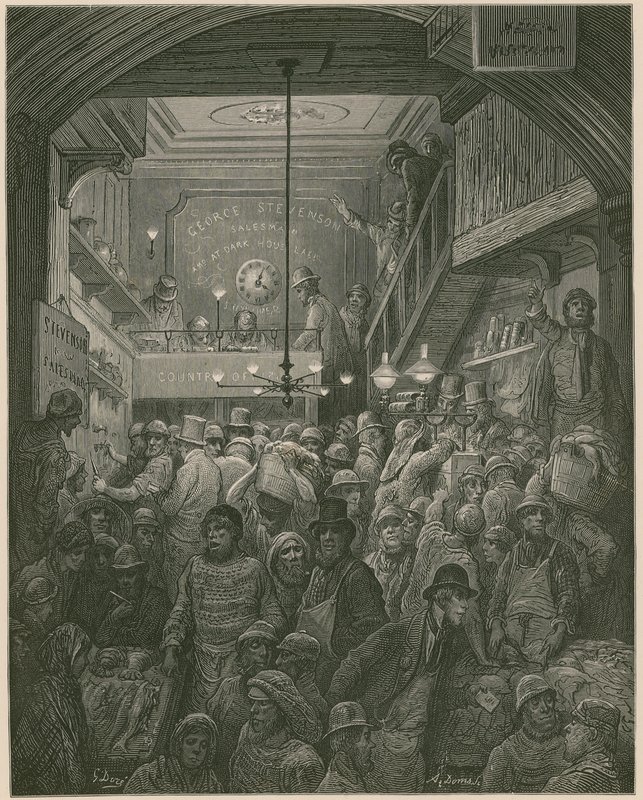 Billingsgate von Gustave Dore