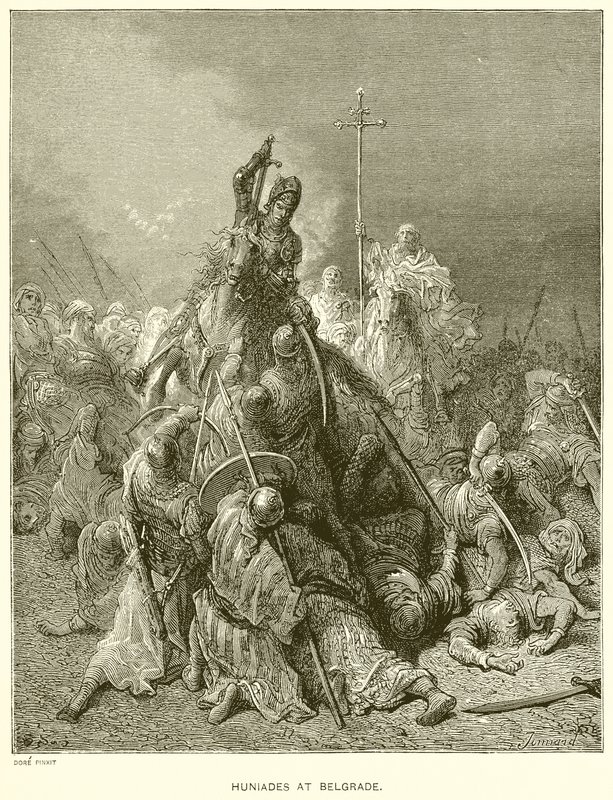 Huniades in Belgrad von Gustave Dore
