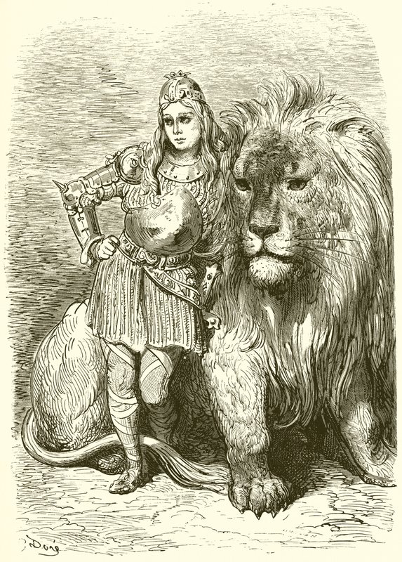 Mitaine und Oghris von Gustave Dore