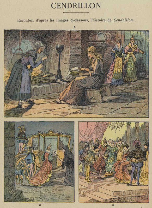 Aschenputtel von Gustave Fraipont