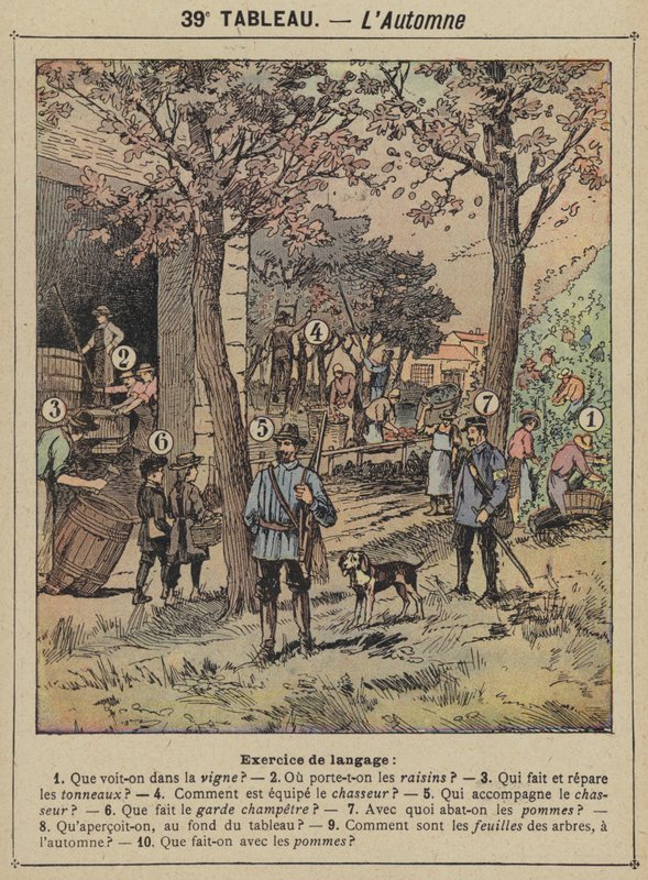 Der Herbst von Gustave Fraipont