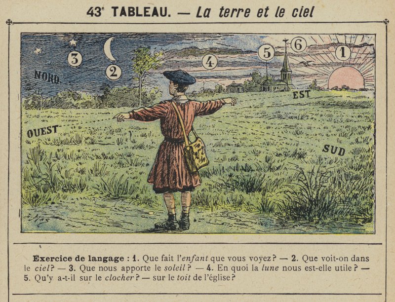 Die Erde und der Himmel von Gustave Fraipont