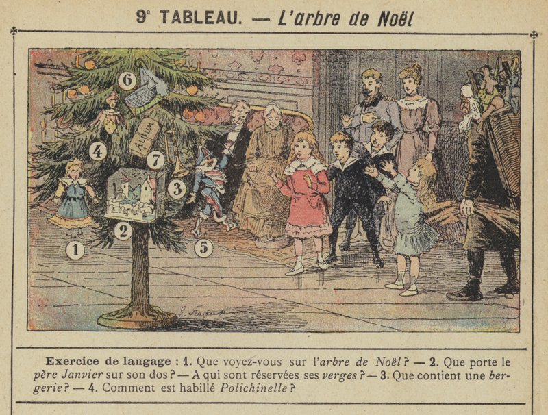 Der Weihnachtsbaum von Gustave Fraipont