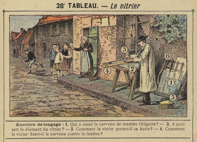 Der Glaser von Gustave Fraipont