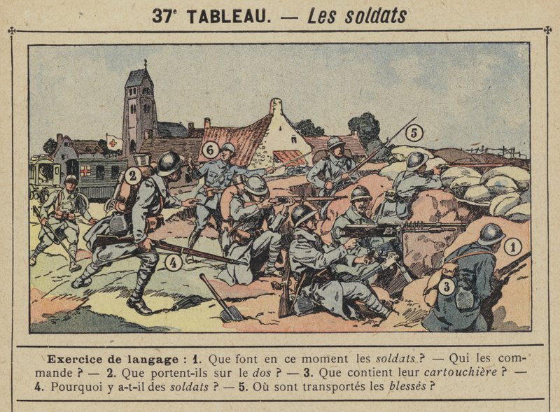Die Soldaten von Gustave Fraipont