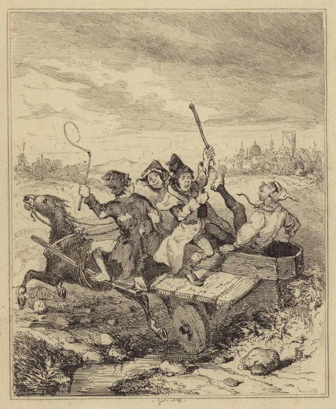 Ein irisches Totenfest von Hablot Knight Browne