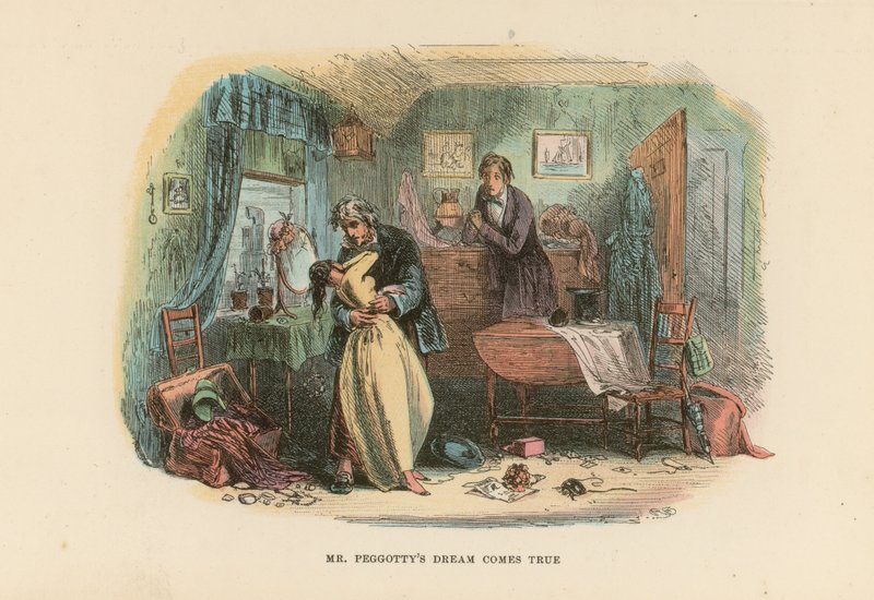 Illustration für David Copperfield von Hablot Knight Browne