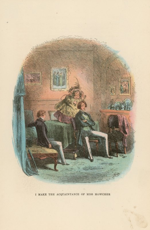 Illustration für David Copperfield von Hablot Knight Browne