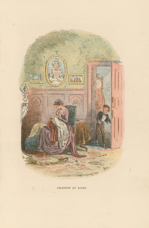 Illustration für David Copperfield von Hablot Knight Browne