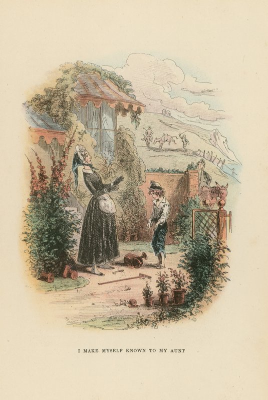 Illustration für David Copperfield von Hablot Knight Browne