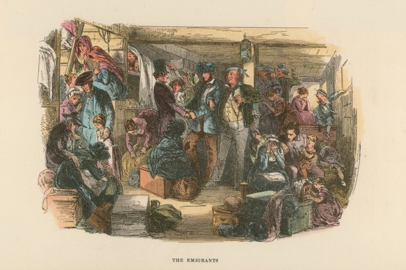 Illustration für David Copperfield von Hablot Knight Browne