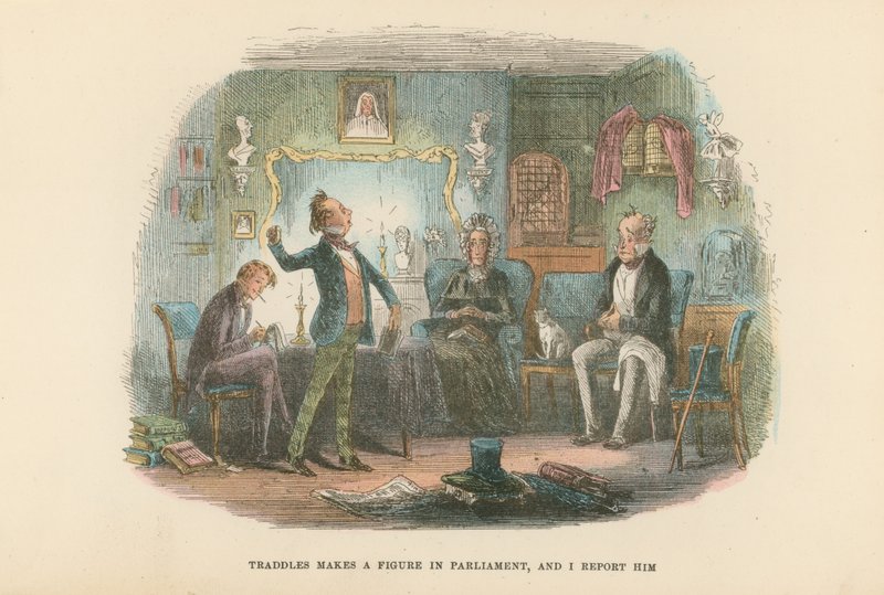 Illustration für David Copperfield von Hablot Knight Browne