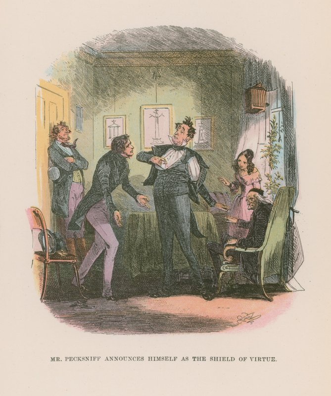 Illustration für Martin Chuzzlewit von Hablot Knight Browne