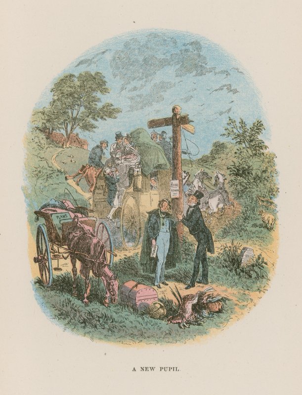 Illustration für Martin Chuzzlewit von Hablot Knight Browne