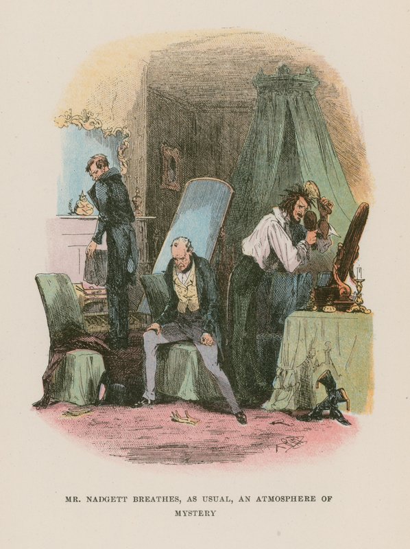 Illustration für Martin Chuzzlewit von Hablot Knight Browne