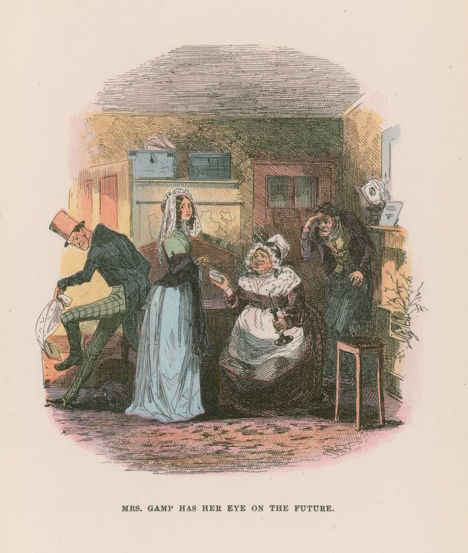 Illustration für Martin Chuzzlewit von Hablot Knight Browne